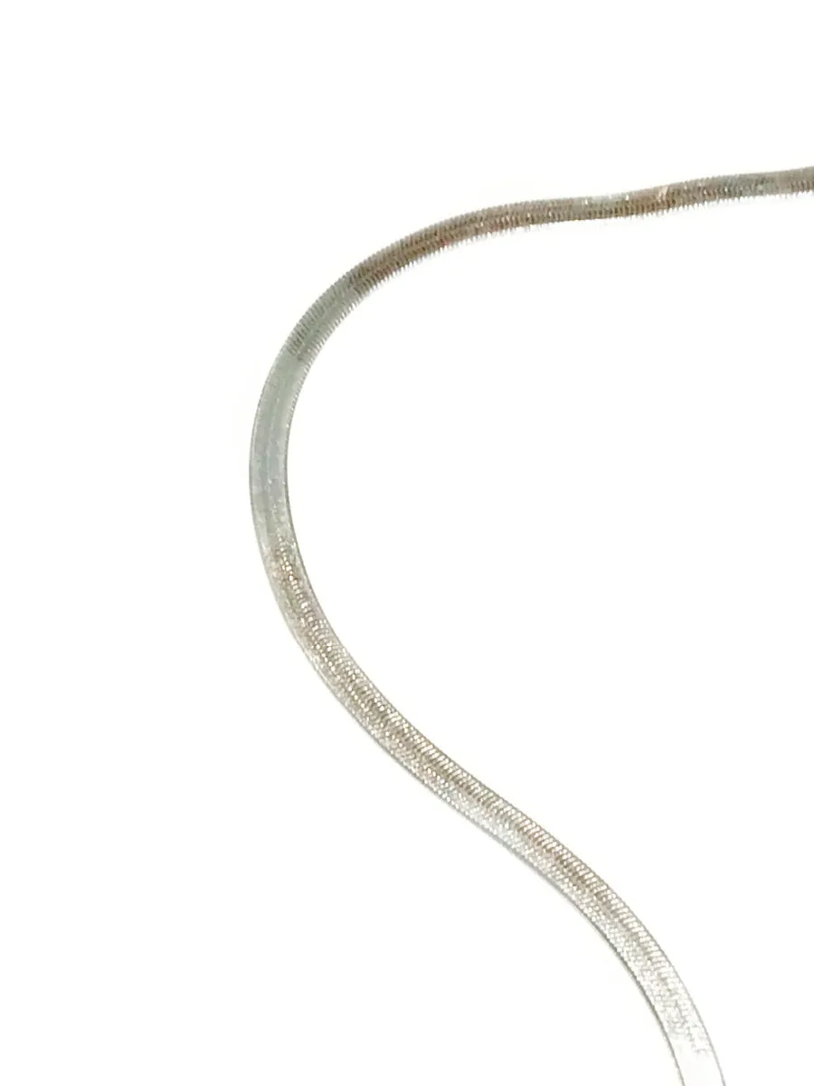 Sterling Silver Herringbone Chain