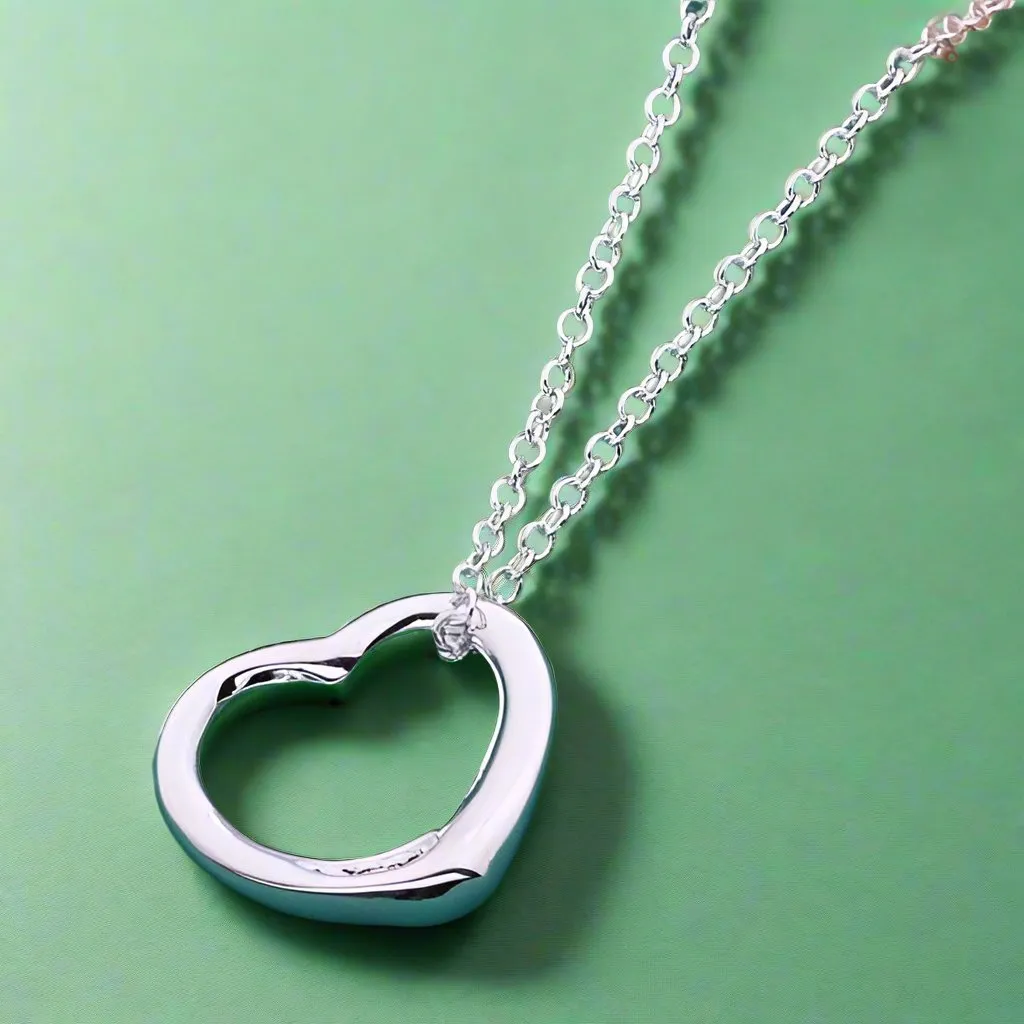 Sweet Heart Necklace for Women | Silver or 14K Gold Plated | Perfect Gift for Special Occasions