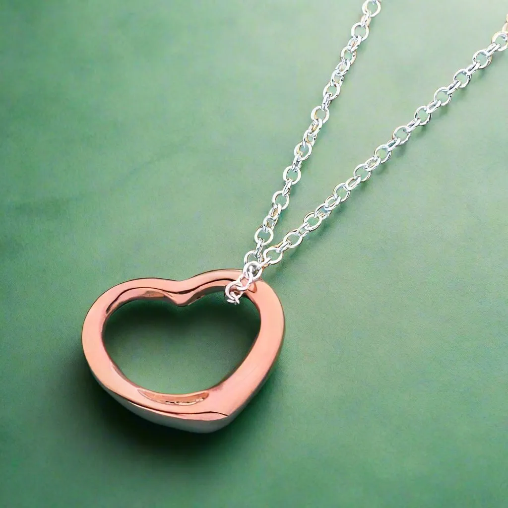 Sweet Heart Necklace for Women | Silver or 14K Gold Plated | Perfect Gift for Special Occasions