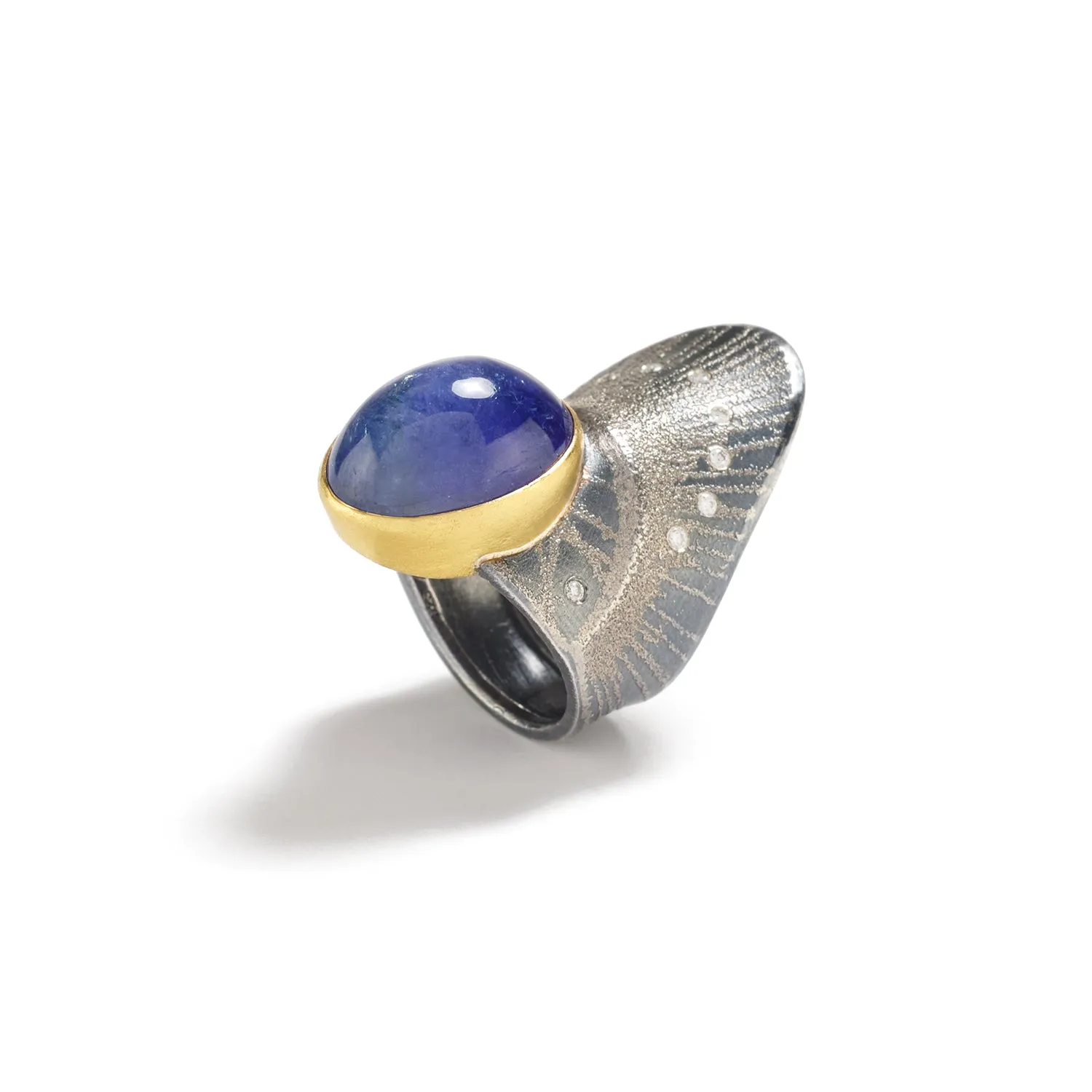 Tanzanite Dome Ring