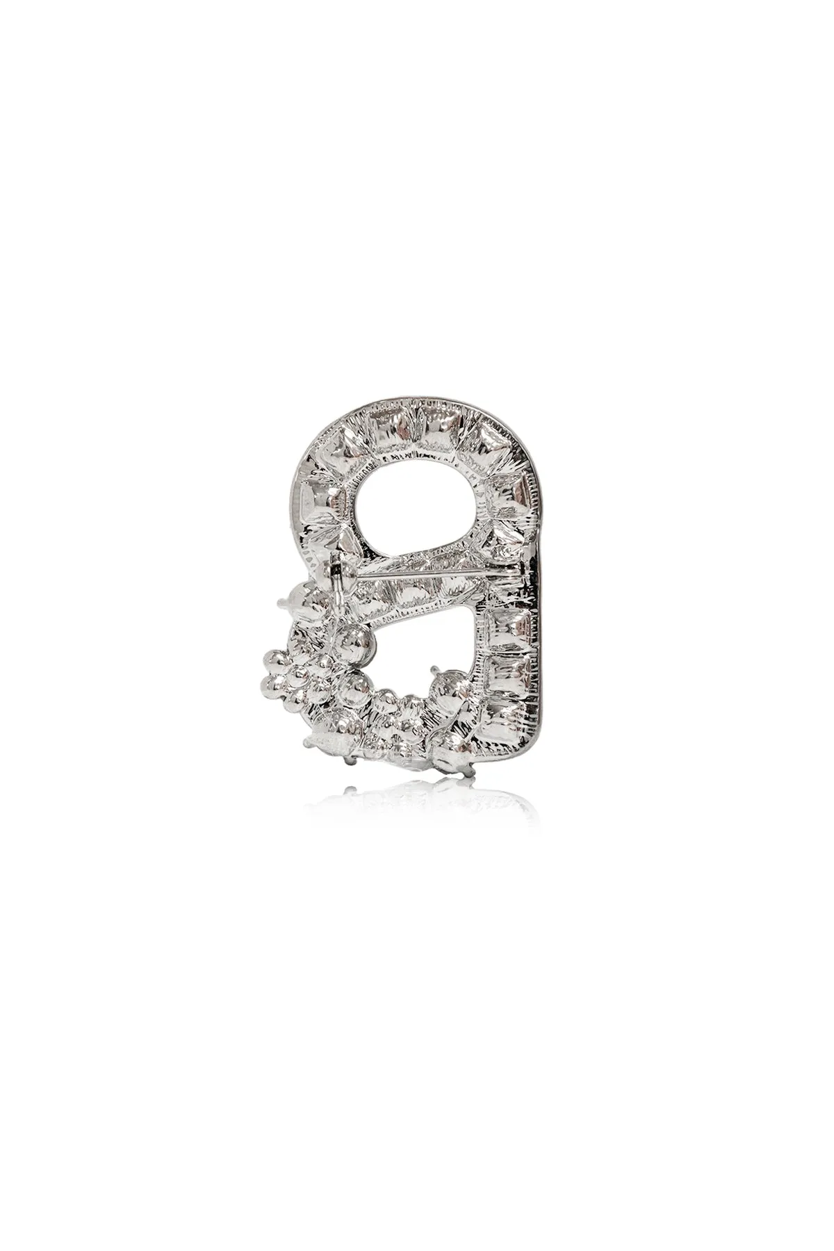 The Alphabet Brooch B - Silver