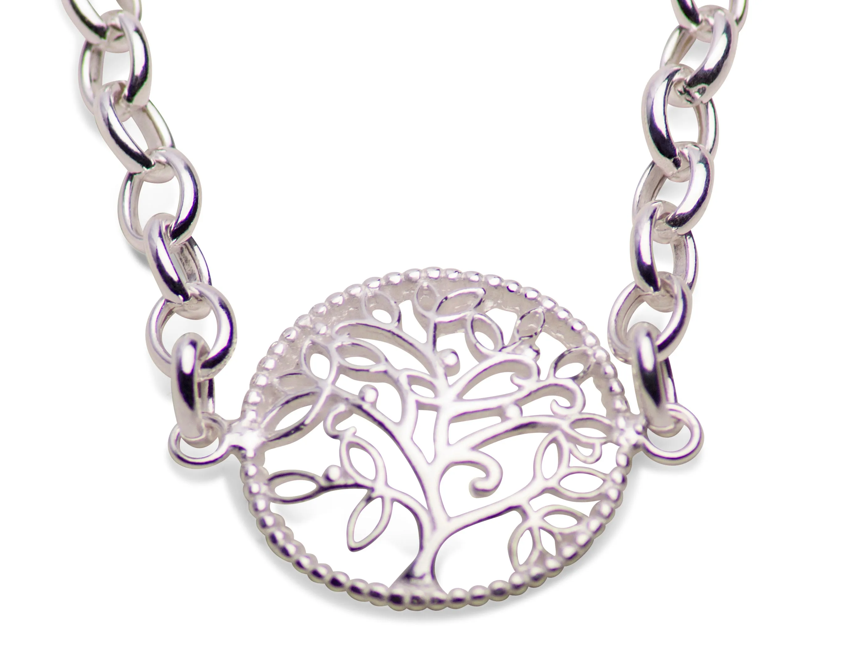 Tree of Life Bracelet in Silver