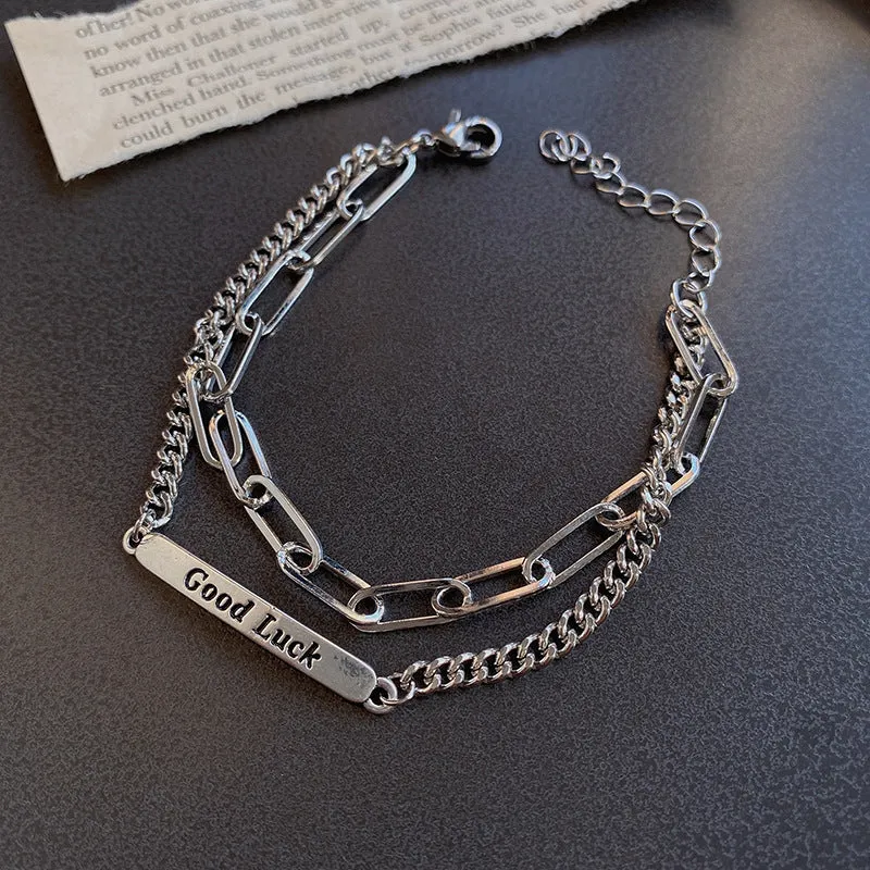 Women's Titanium Steel Bracelet Lovers' Bracelet