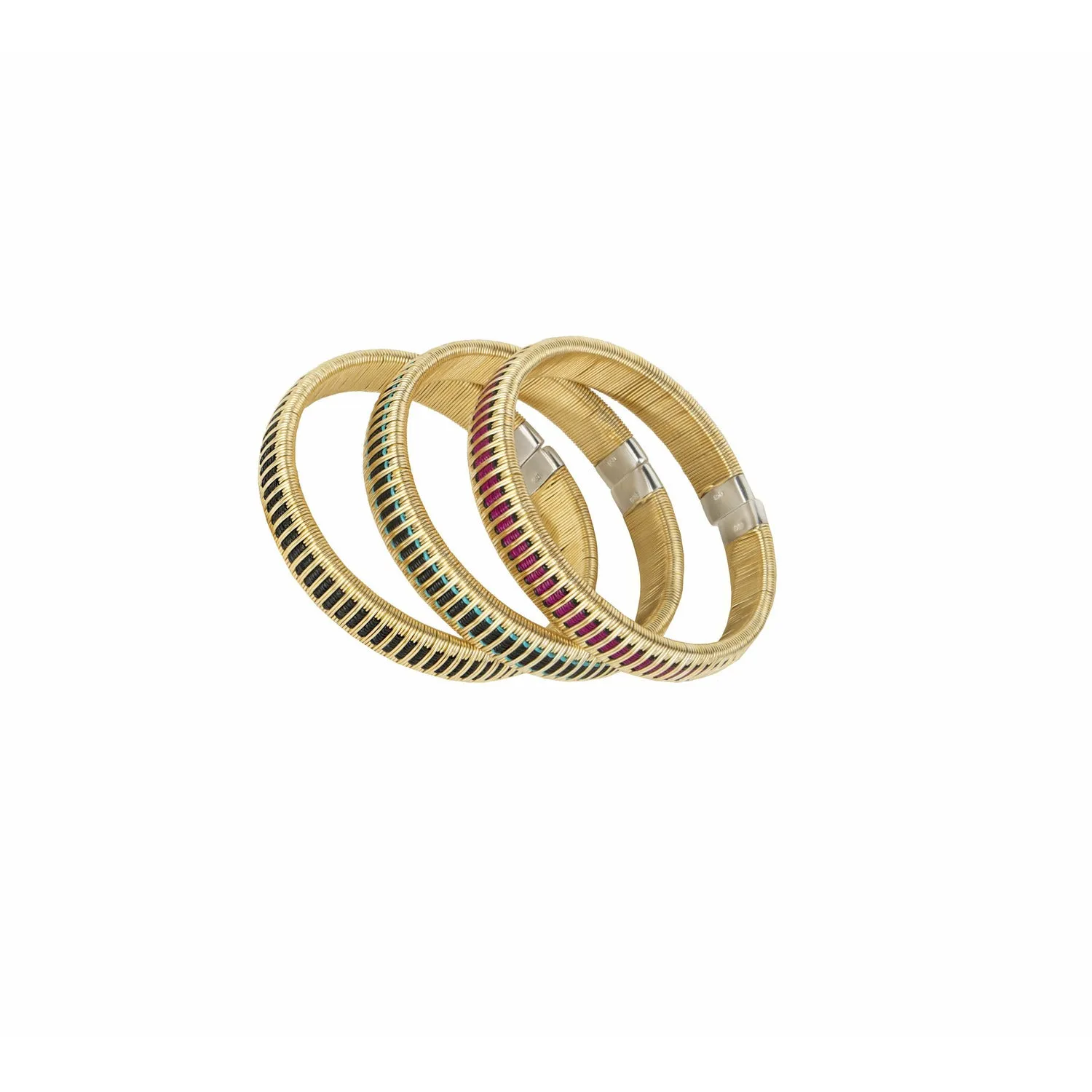 Woven Palm Bracelets - Gold