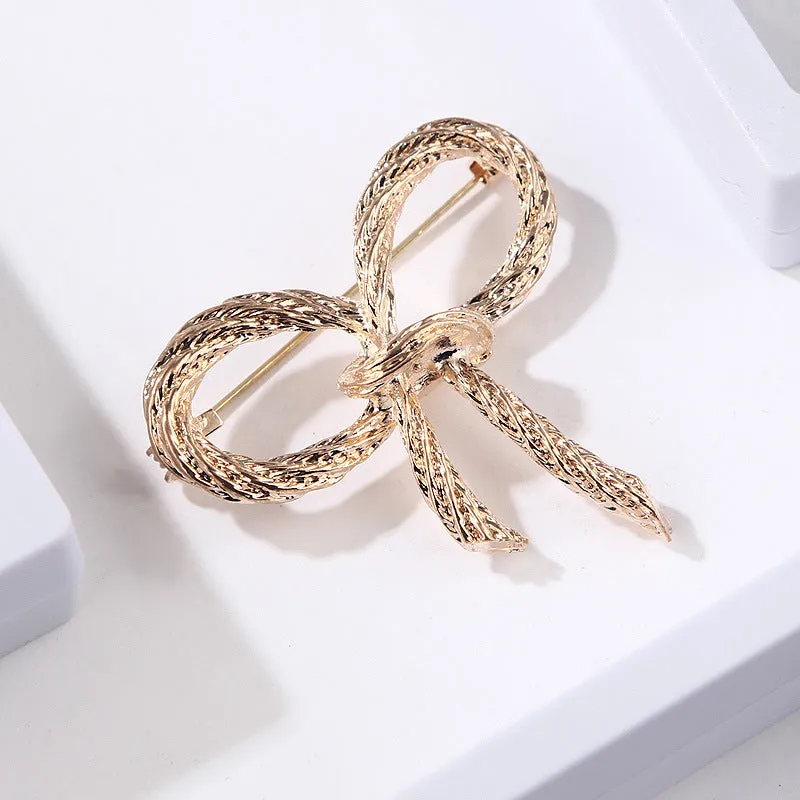 XSB021 - Elegant Bow Brooch