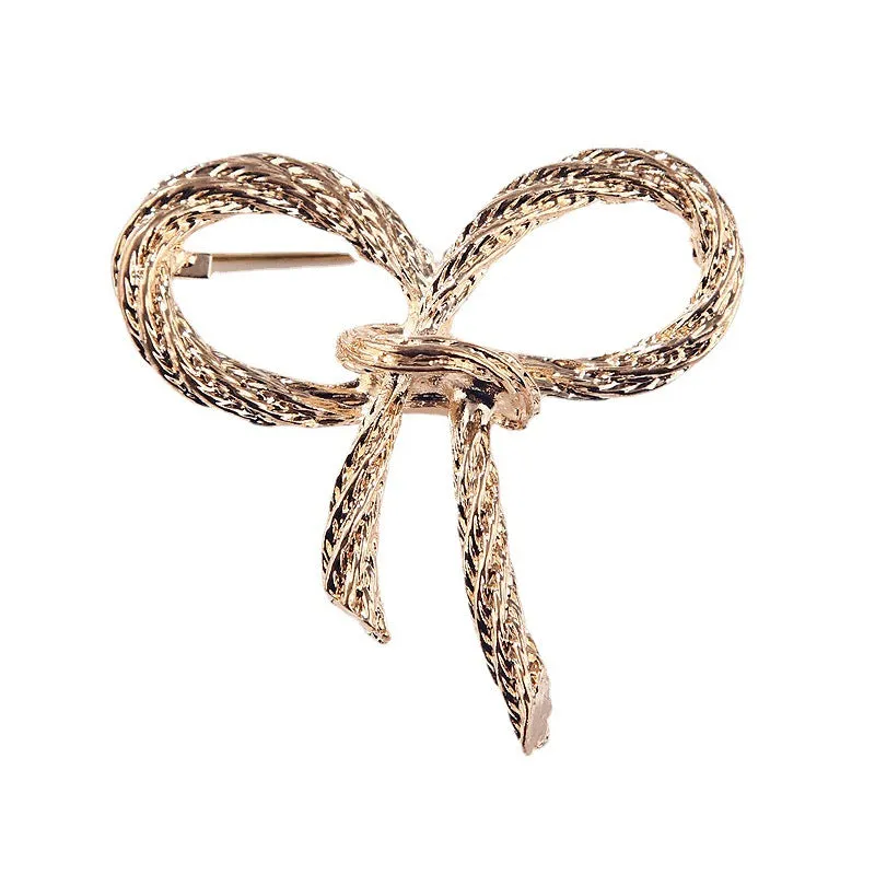 XSB021 - Elegant Bow Brooch