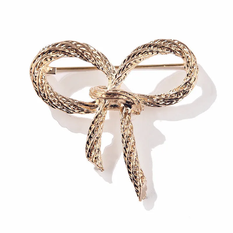 XSB021 - Elegant Bow Brooch