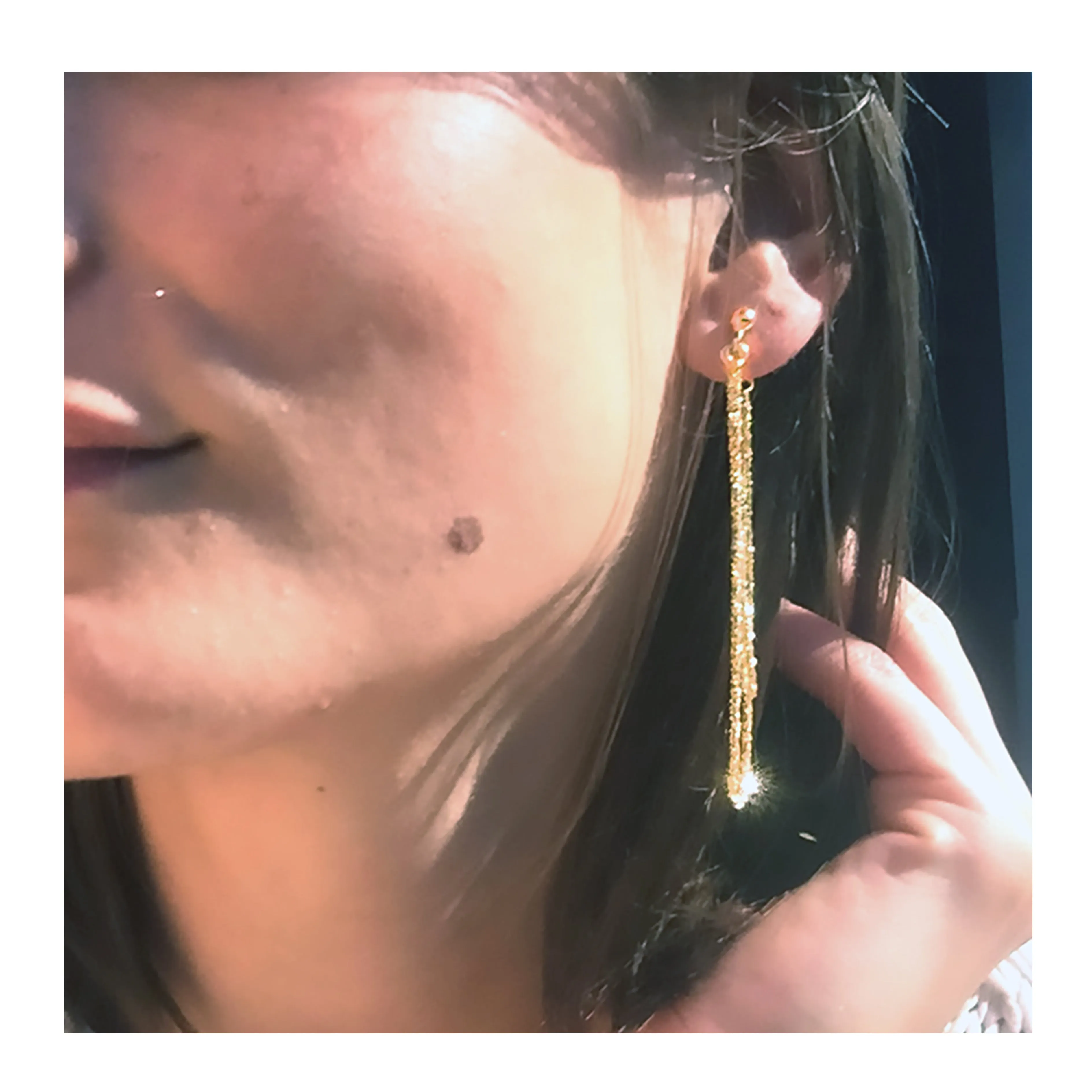 Yellow Gold Rio Earrings